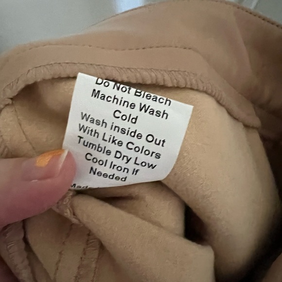 Guapi dead or alive faux leather pants neutral cargo size 40x30 - Picture 8 of 8